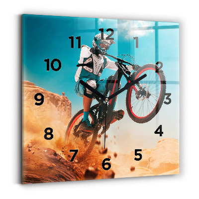 Szögletes fali üvegóra 30x30 Kaszkadőr és az adrenalin