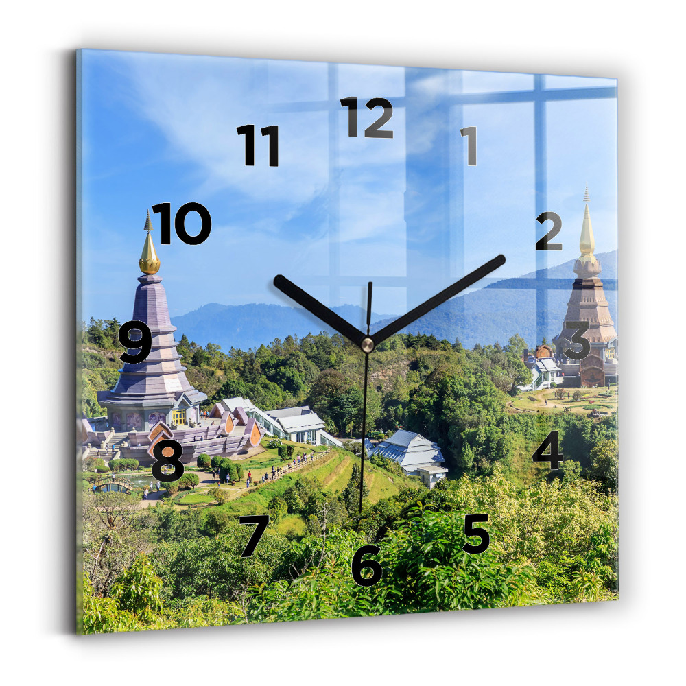 Szögletes üvegóra 30x30 Chiang Mai nemzeti park
