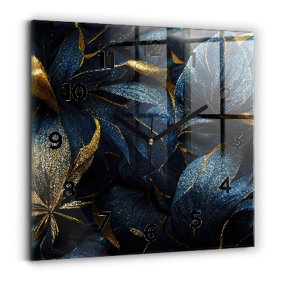 Négyzet alakú üvegóra 30x30 Dekoratív virágok