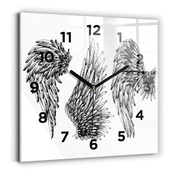 Négyzet alakú üvegóra 30x30 Angyal szárnyai
