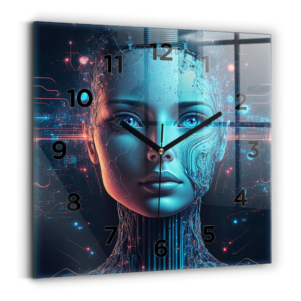 Négyzet alakú üvegóra 30x30 Mesterséges intelligencia