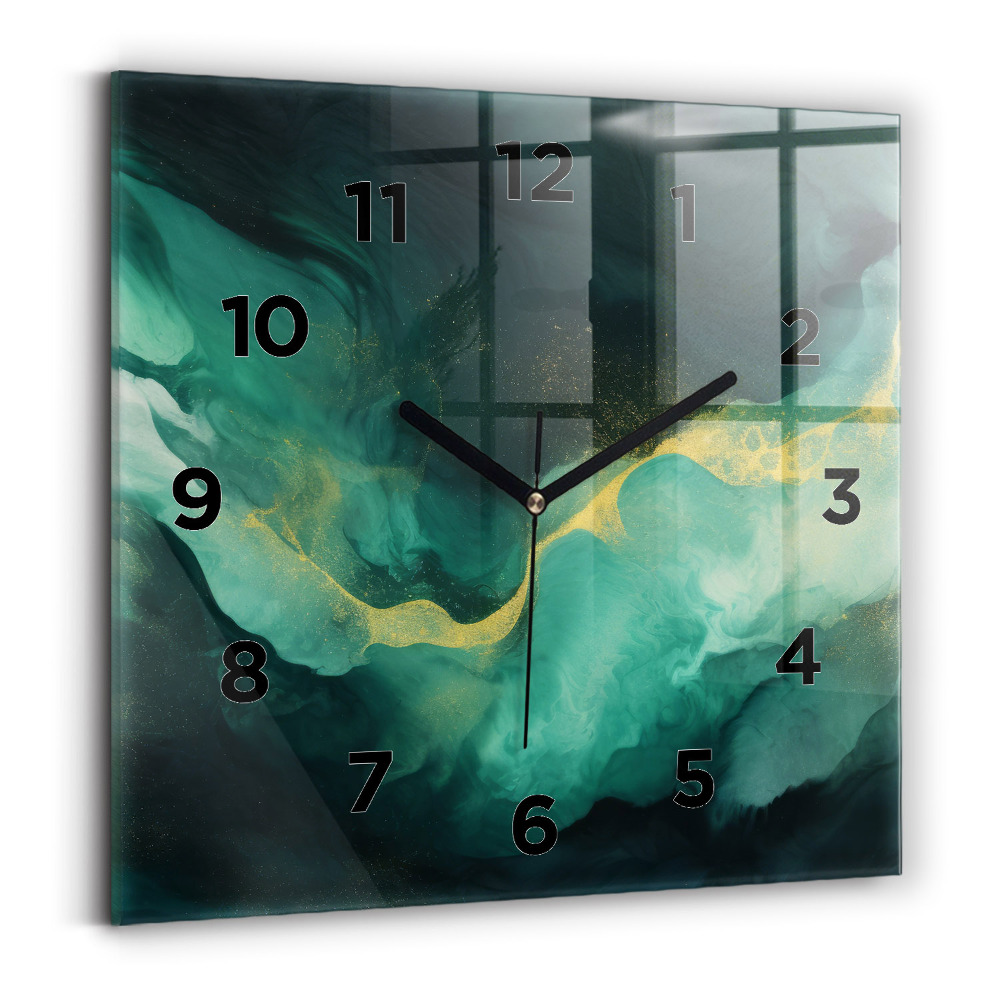 Szögletes fali üvegóra 30x30 Szerpentin