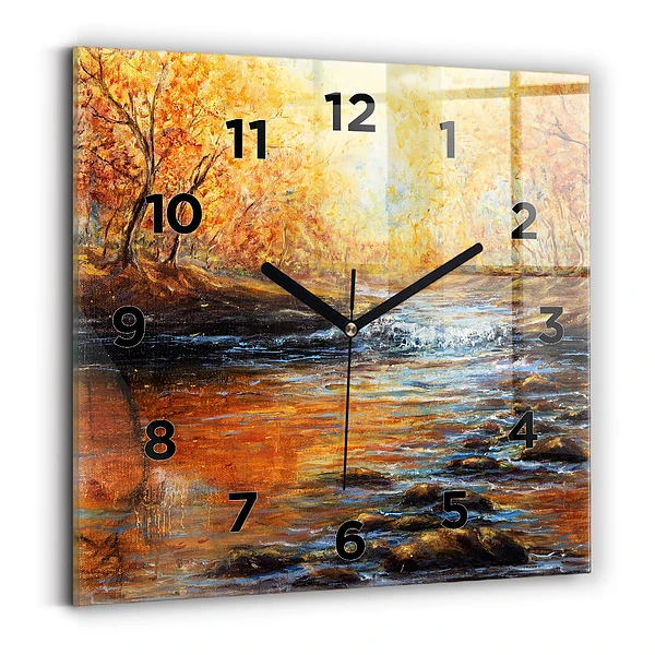 Négyzet alakú üvegóra 30x30 Művészi művészet