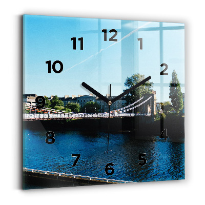 Szögletes fali üvegóra 30x30 Southportland Skócia