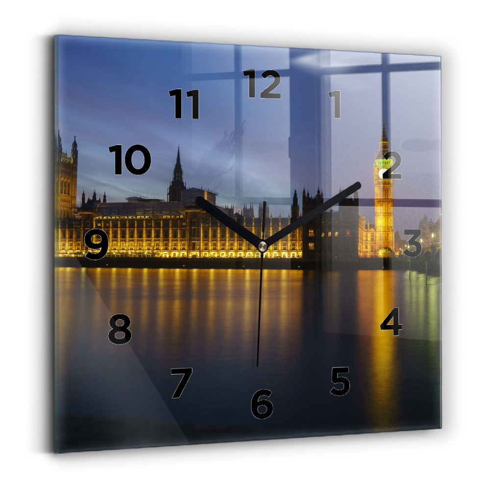 Szögletes fali üvegóra 30x30 Winchester Palace London