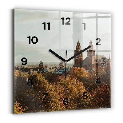 Szögletes fali üvegóra 30x30 Glasgow Művészeti Galéria