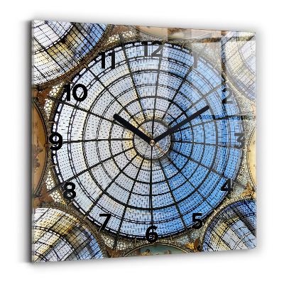 Négyzet alakú üvegóra 30x30 Milánói bevásárlóközpont