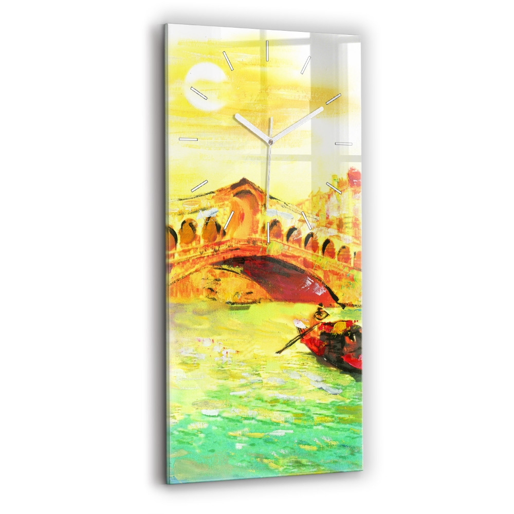 Téglalap alakú üvegóra 30x60 Velence Rialto híd