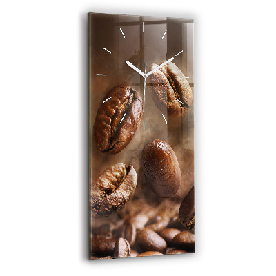 Függőleges üvegóra 30x60 Kávébab