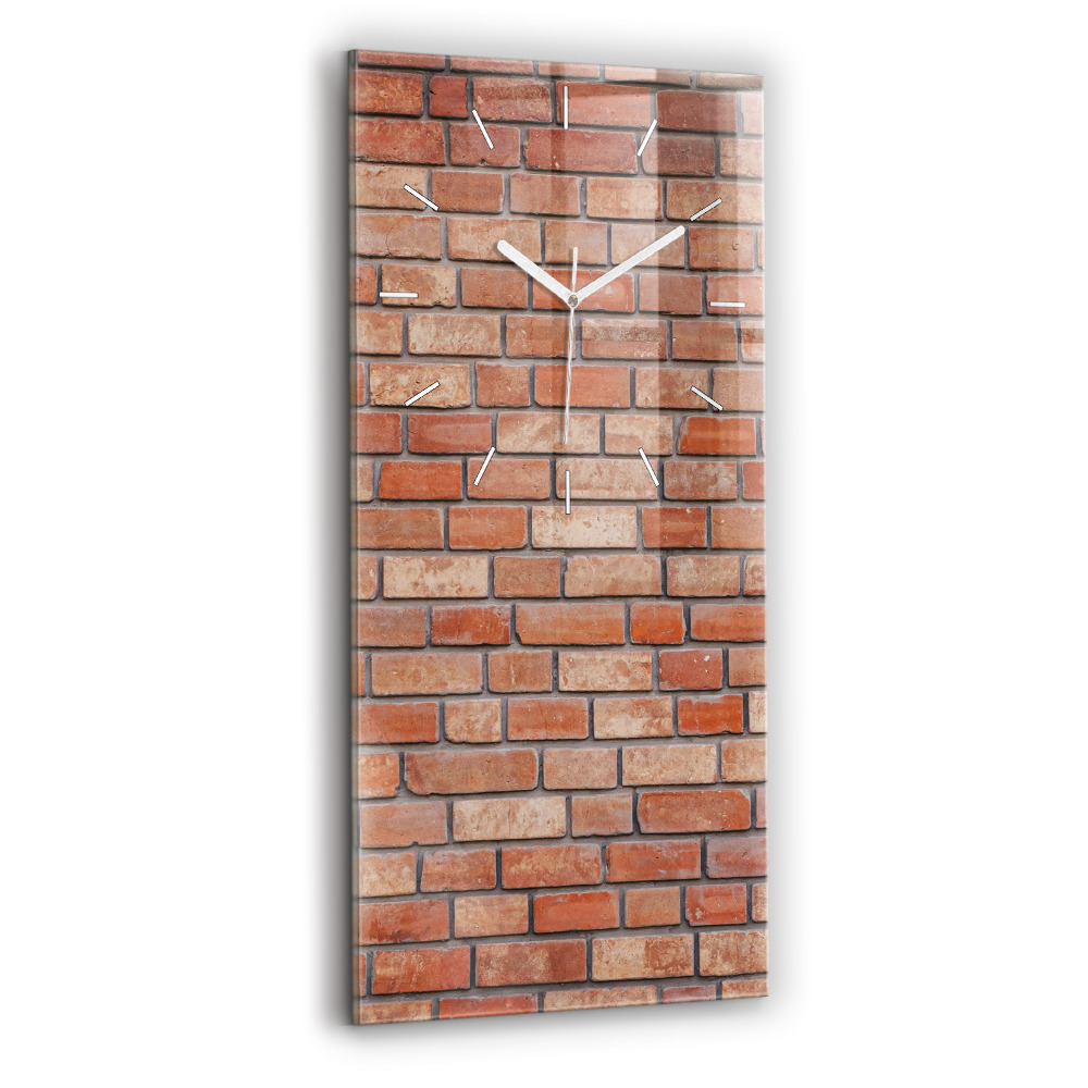 Négyszögletes fali üvegóra 30x60 Téglafal