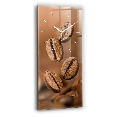 Négyszögletes fali üvegóra 30x60 Absztrakt színek