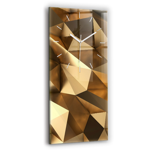 Négyszögletes üvegóra 30x60 Geometriai textúra