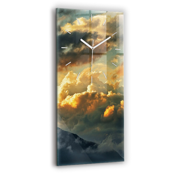 Függőleges üvegóra 30x60 Léggömb repülés a felhőkben
