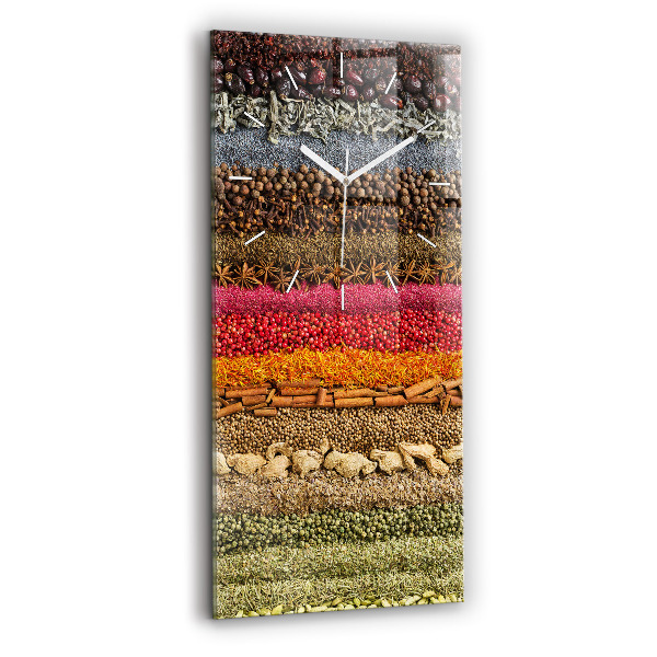 Téglalap alakú üvegóra 30x60 Fűszerek sorai