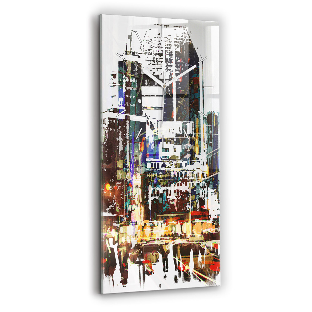 Függőleges üvegóra 30x60 New York City