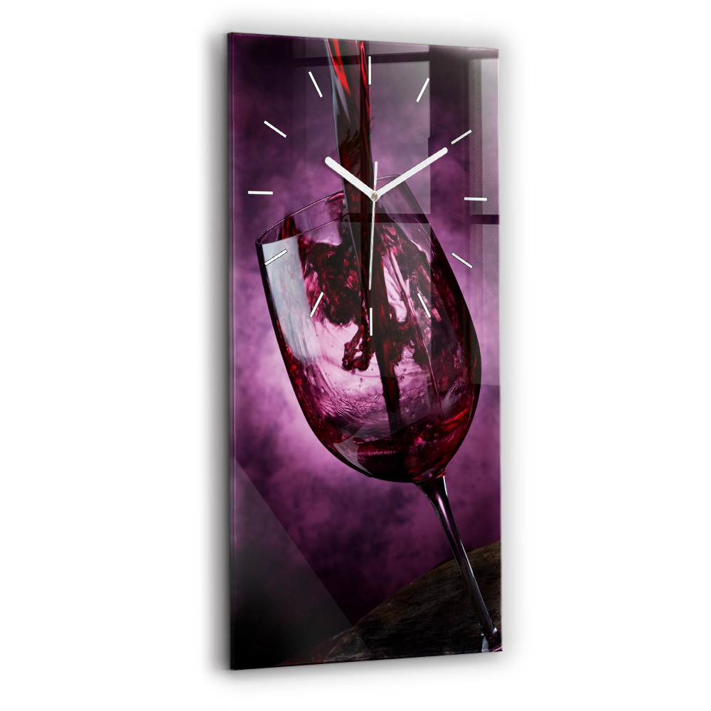Négyszögletes üvegóra 30x60 Borospohár