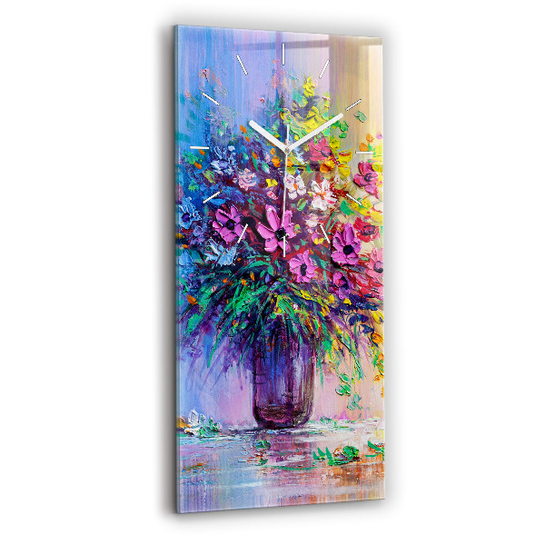 Téglalap alakú üvegóra 30x60 Virágok egy vázában