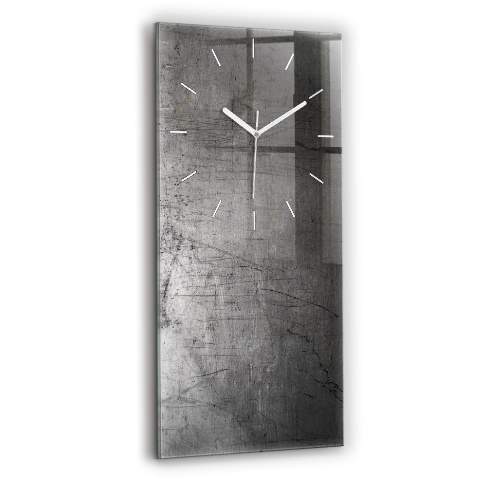 Függőleges üvegóra 30x60 Fém fal