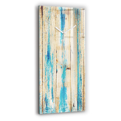 Négyszögletes fali üvegóra 30x60 Karcos fa