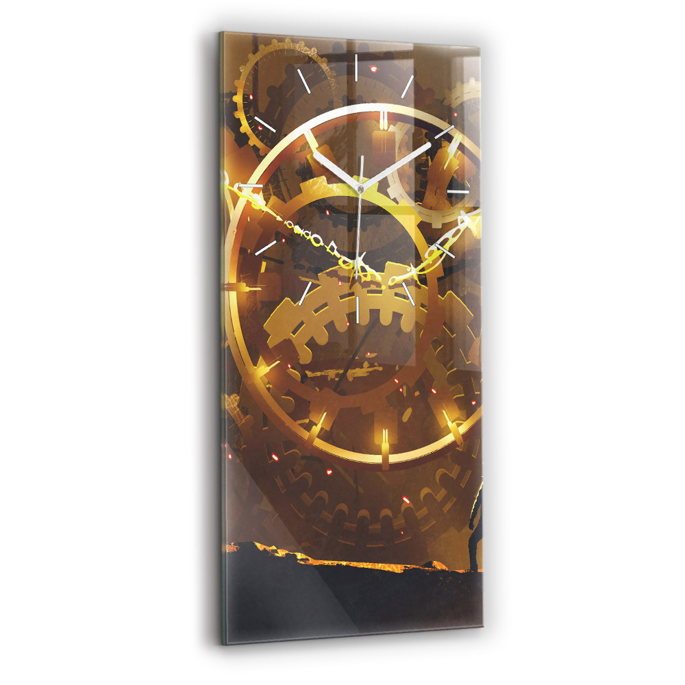 Téglalap alakú üvegóra 30x60 Idő – Mechanizmus