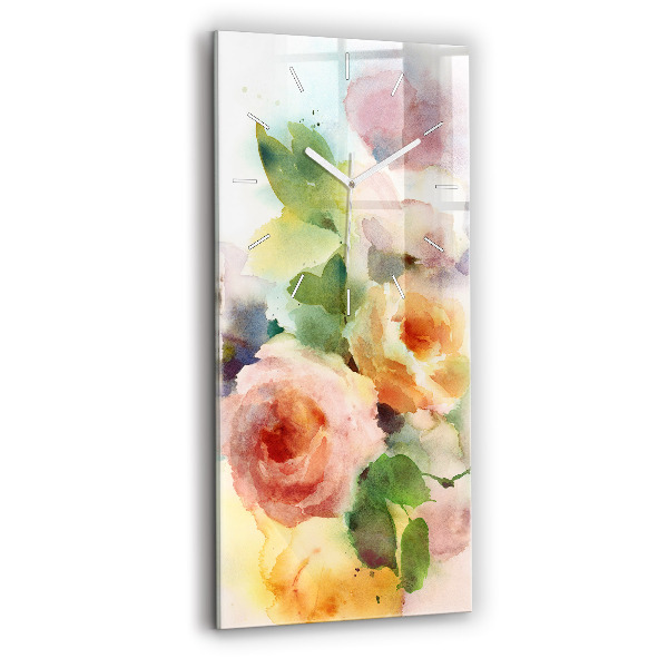 Négyszögletes üvegóra 30x60 Természet vizualizáció