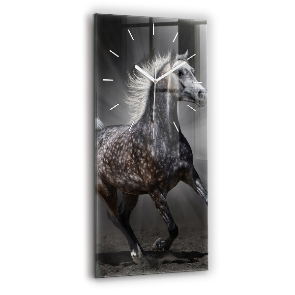 Függőleges üvegóra 30x60 Vágtató ló