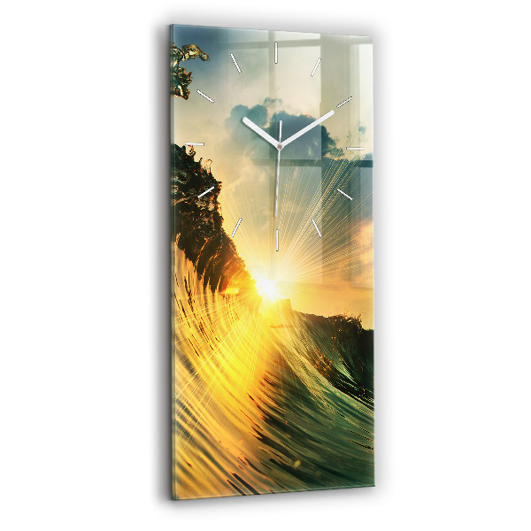 Téglalap alakú üvegóra 30x60 Sunset Waves Perspektíva