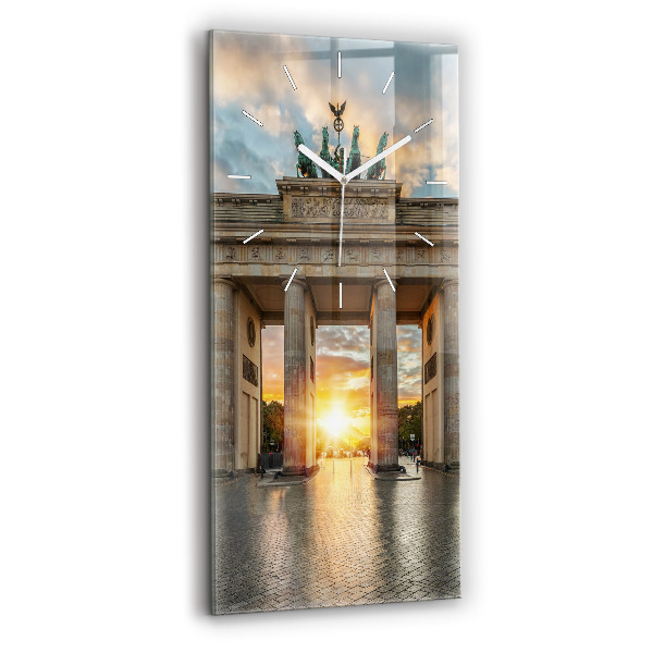Téglalap alakú üvegóra 30x60 Brandenburgi kapu Berlinben