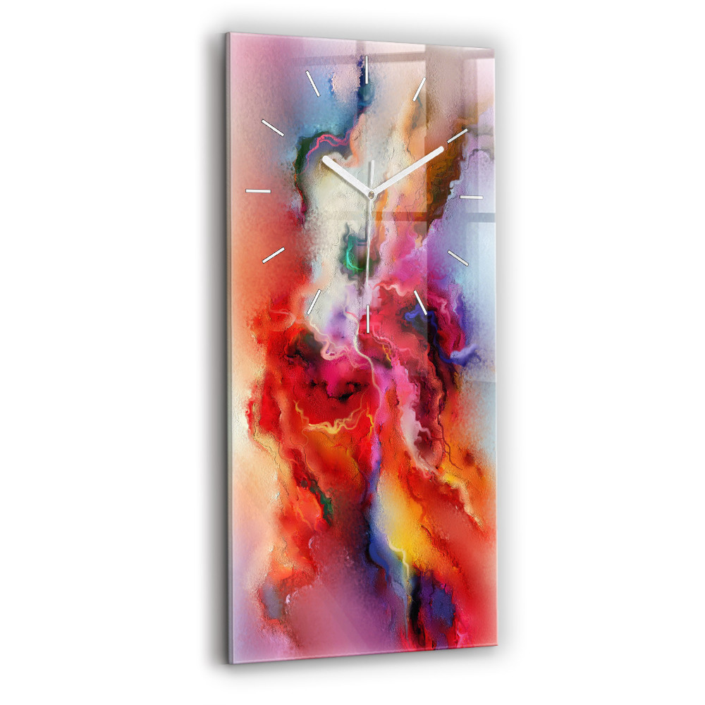 Téglalap alakú üvegóra 30x60 Kiömlött festékek