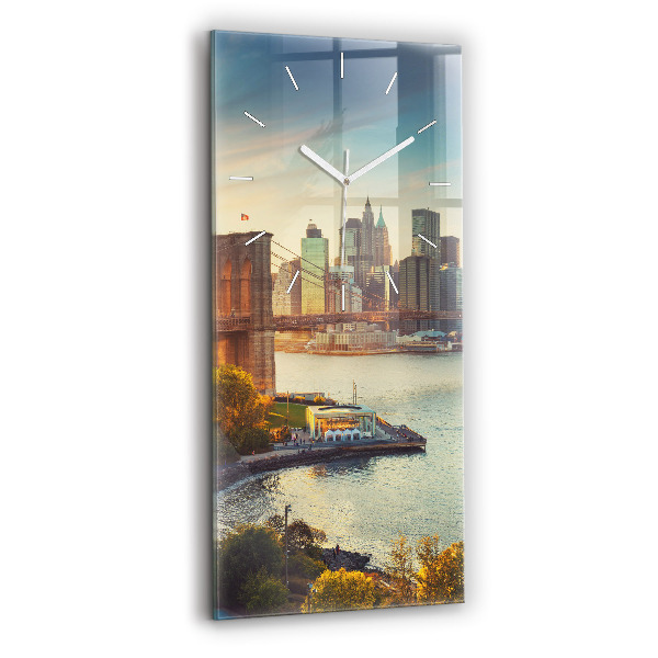 Téglalap alakú üvegóra 30x60 New York Manhattan