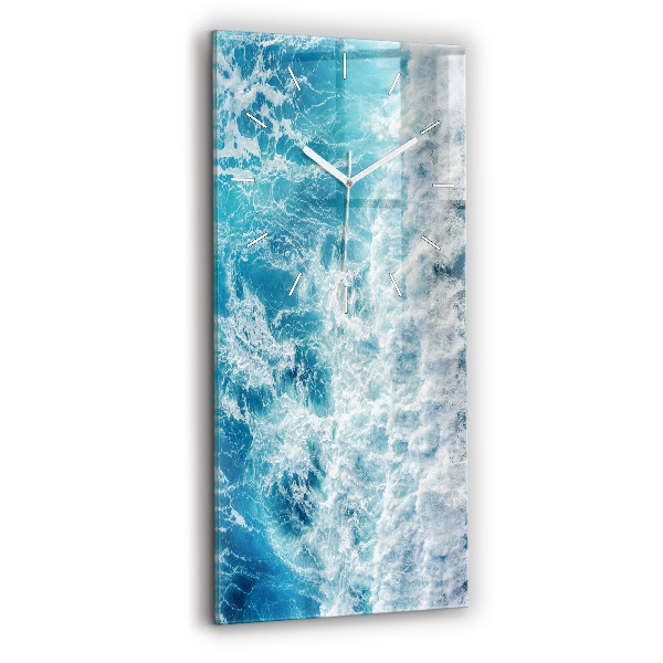 Függőleges üvegóra 30x60 óceánhullámok