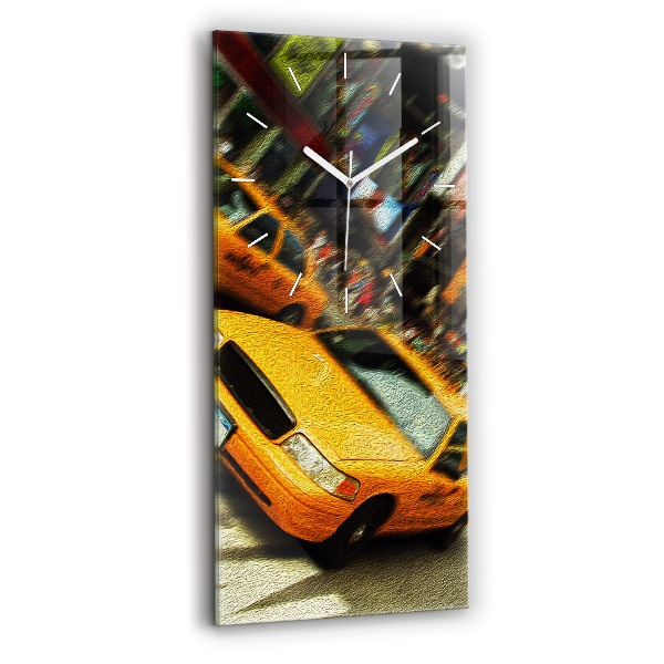 Téglalap alakú üvegóra 30x60 New York-i taxik