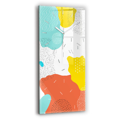 Téglalap alakú üvegóra 30x60 POP absztrakció