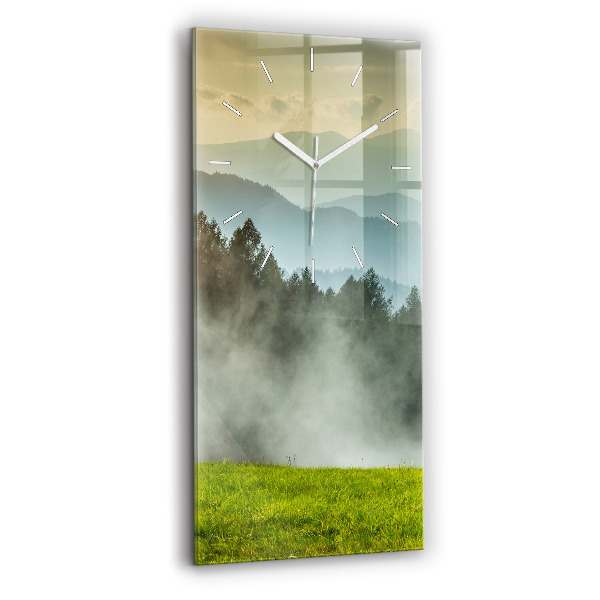 Függőleges üvegóra 30x60 Hegyi táj