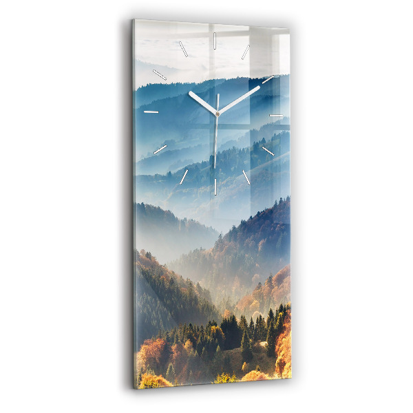 Téglalap alakú üvegóra 30x60 Hegyi táj