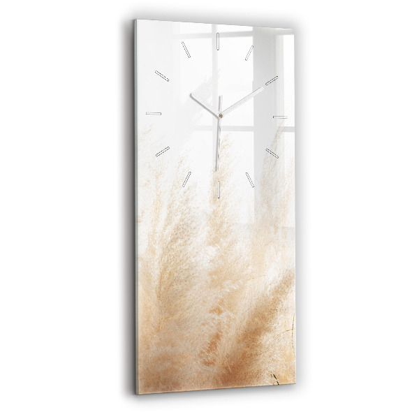 Négyszögletes fali üvegóra 30x60 Kalászok