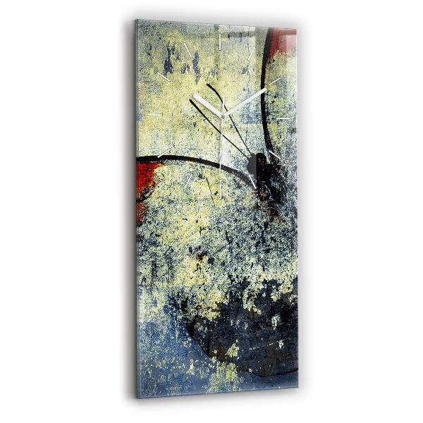 Függőleges üvegóra 30x60 Pillangó vintage stílusú