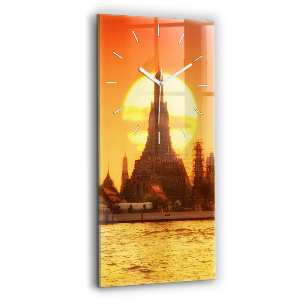 Téglalap alakú üvegóra 30x60 Wat arun Bangkok Thaiföld