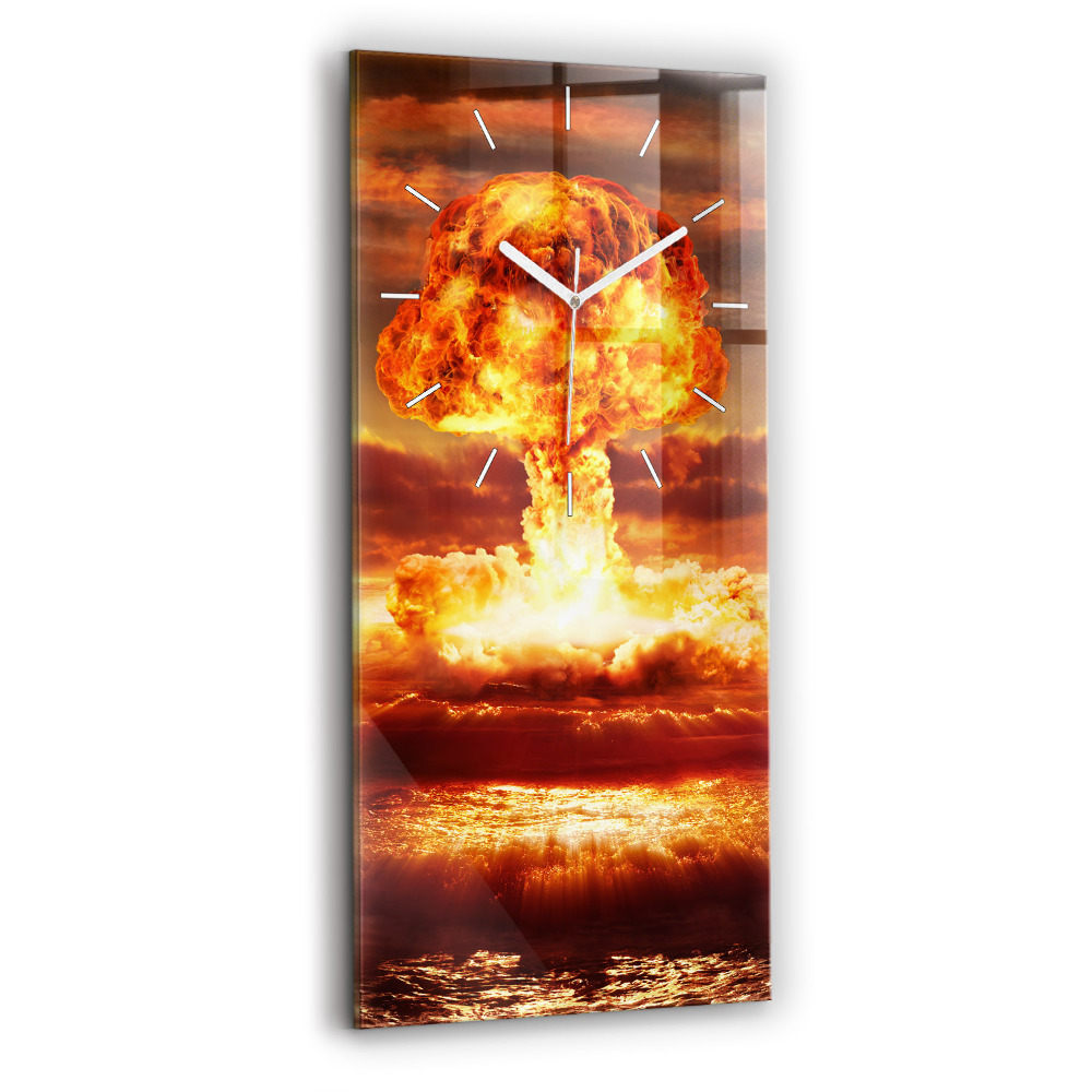 Függőleges üvegóra 30x60 Egy atombomba robbanása