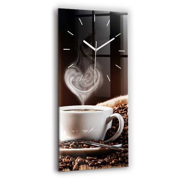 Téglalap alakú üvegóra 30x60 csésze kávé