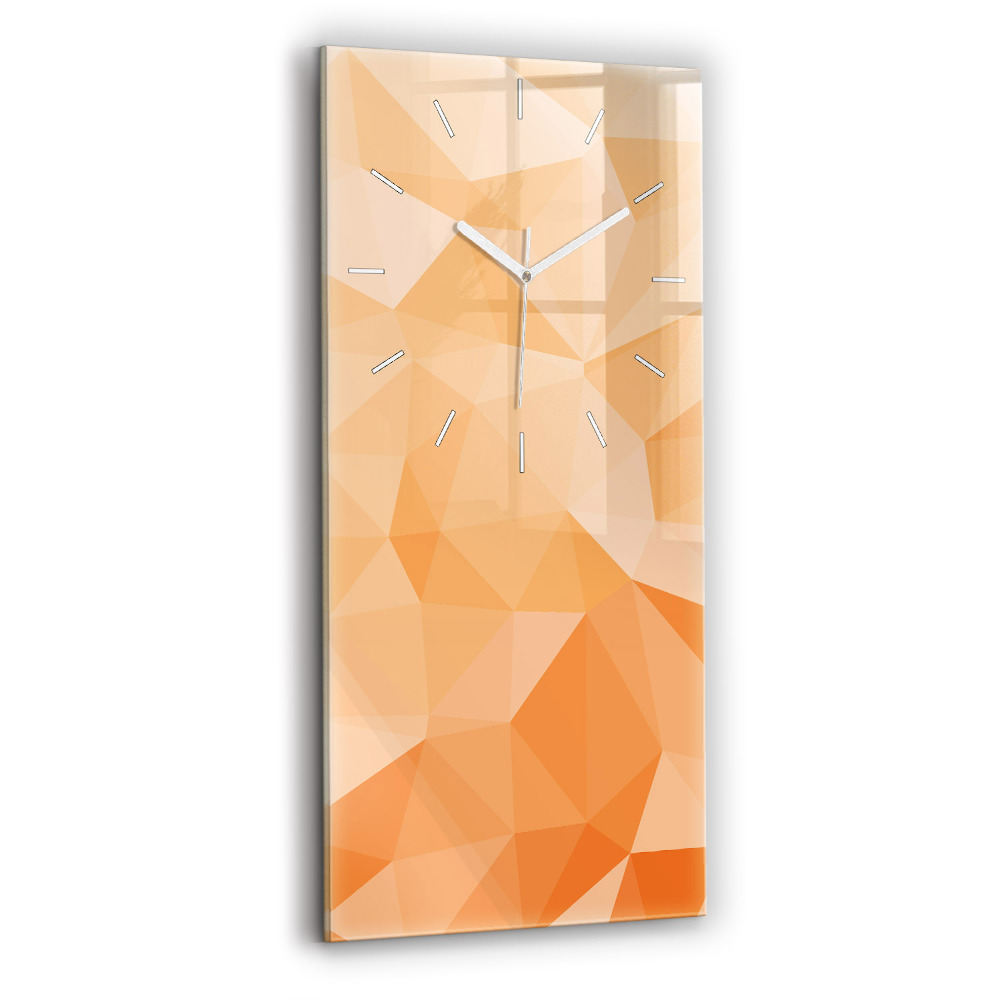Téglalap alakú üvegóra 30x60 Absztrakt háromszögek