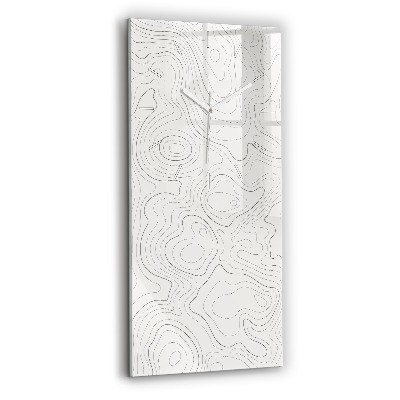 Függőleges üvegóra 30x60 Absztrakciós foltok