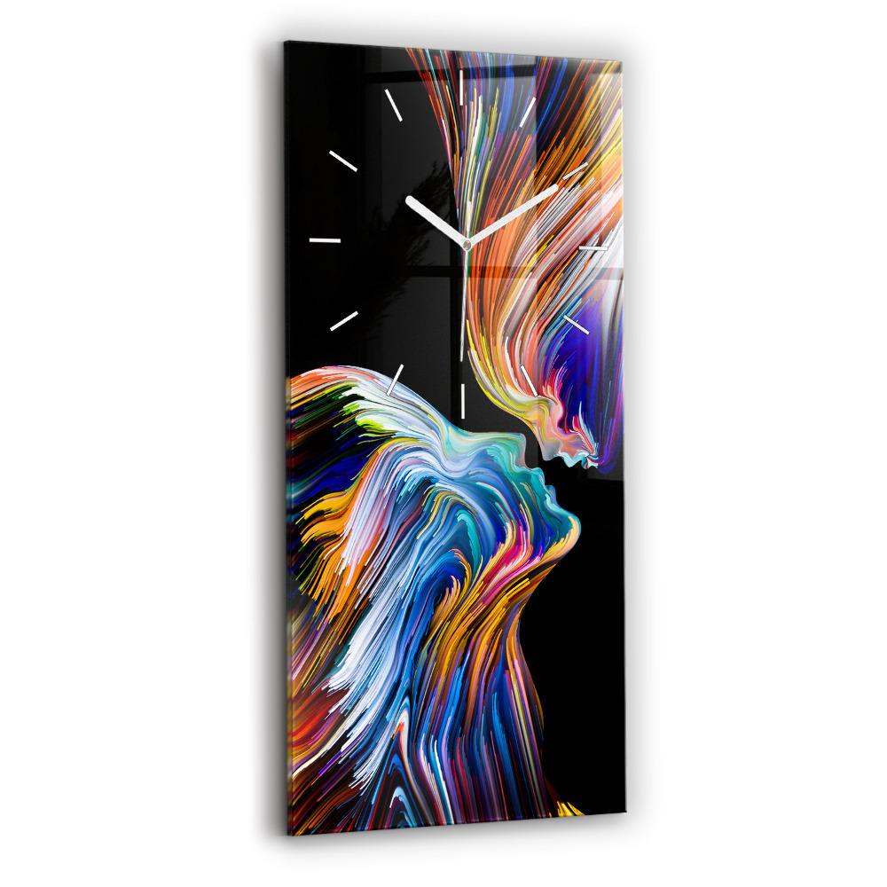 Téglalap alakú üvegóra 30x60 Érzelmi művészet