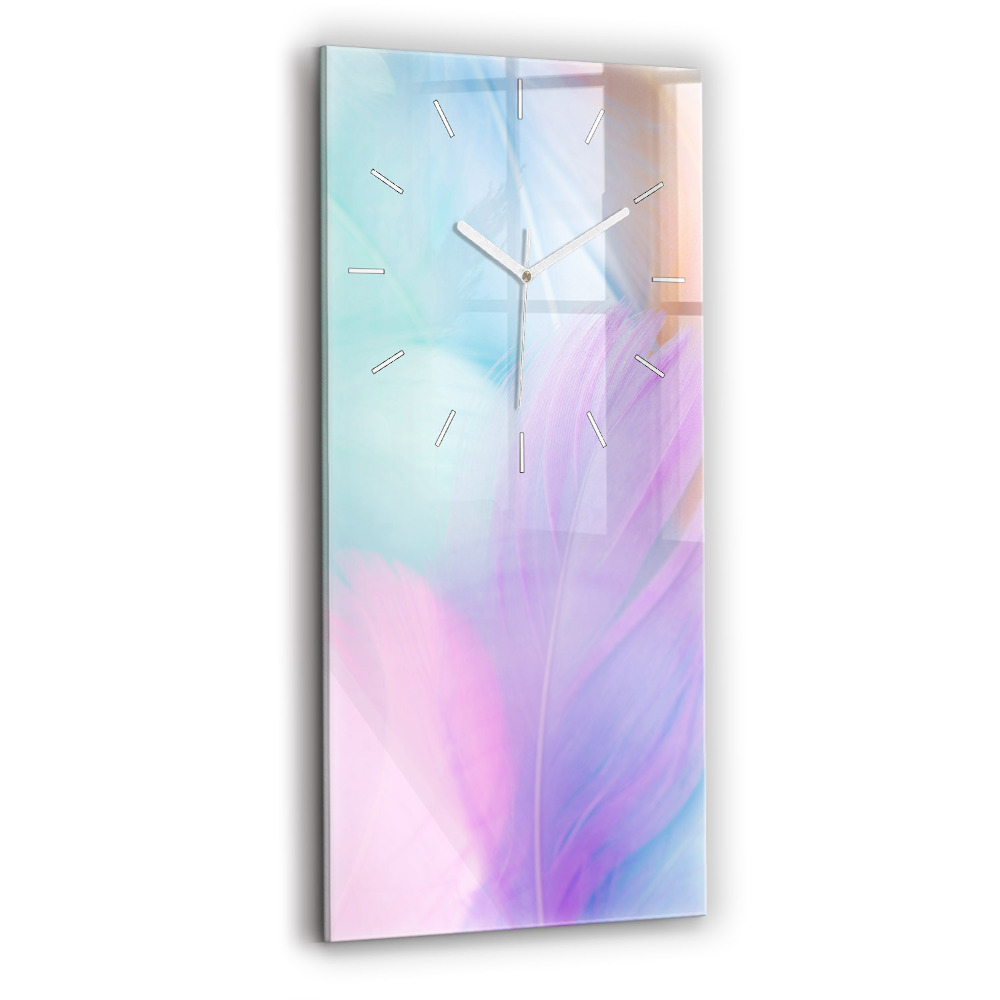 Függőleges üvegóra 30x60 Színes tollak