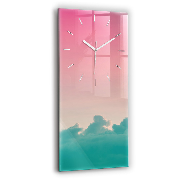 Téglalap alakú üvegóra 30x60 Ég és hegy gradiens