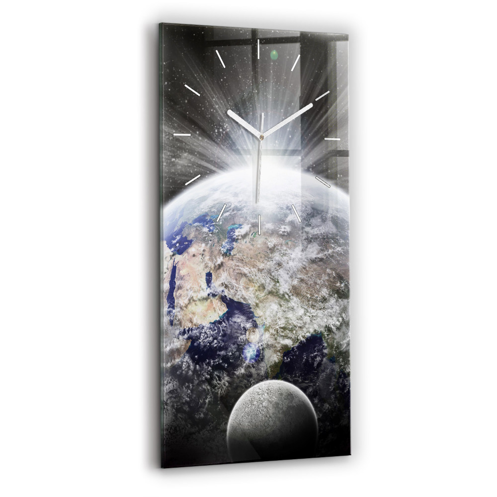 Téglalap alakú üvegóra 30x60 Föld Hold Nap