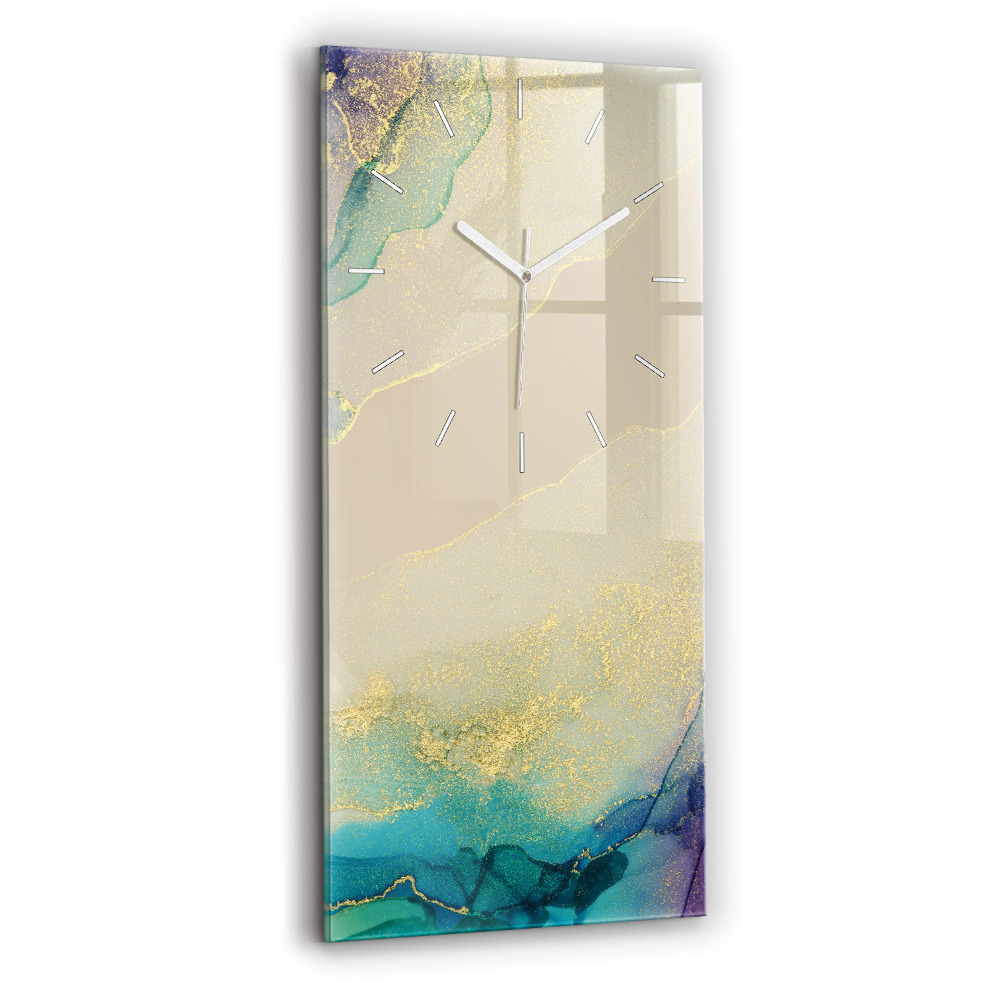 Téglalap alakú üvegóra 30x60 Színabsztrakció