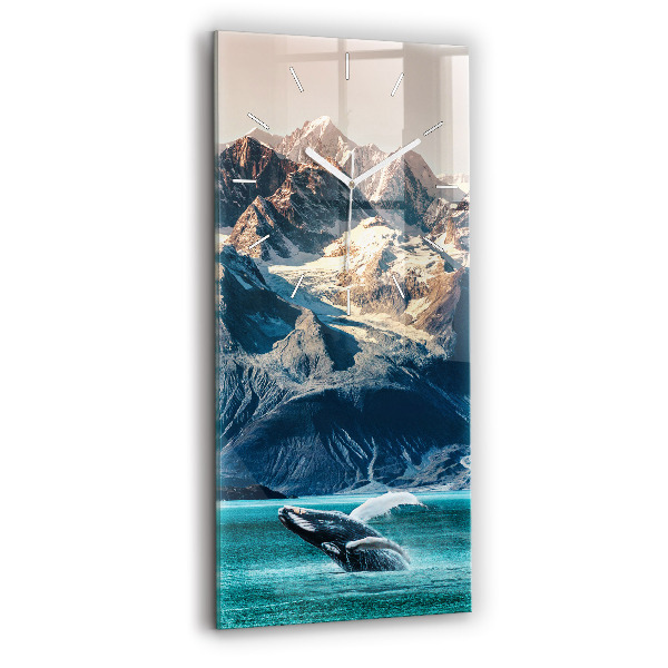 Függőleges üvegóra 30x60 Vízi bálna
