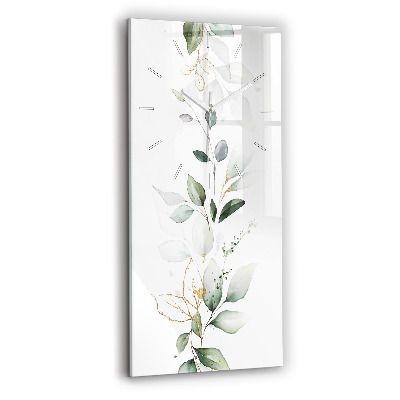 Négyszögletes üvegóra 30x60 Absztrakciót hagy