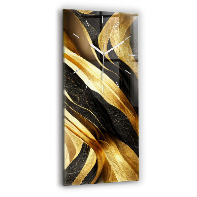 Négyszögletes üvegóra 30x60 Elegáns absztrakció